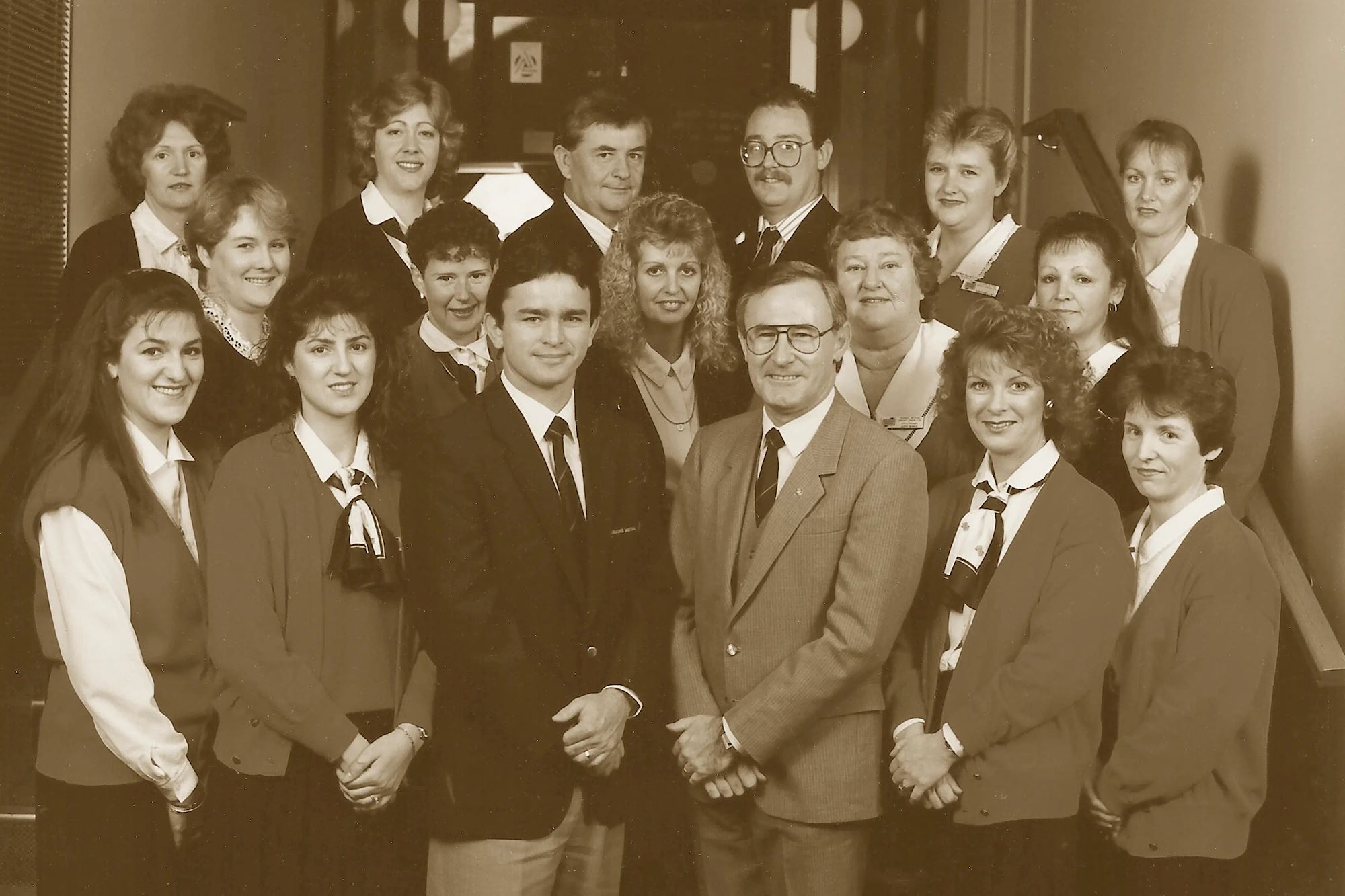 Staff members, 1991